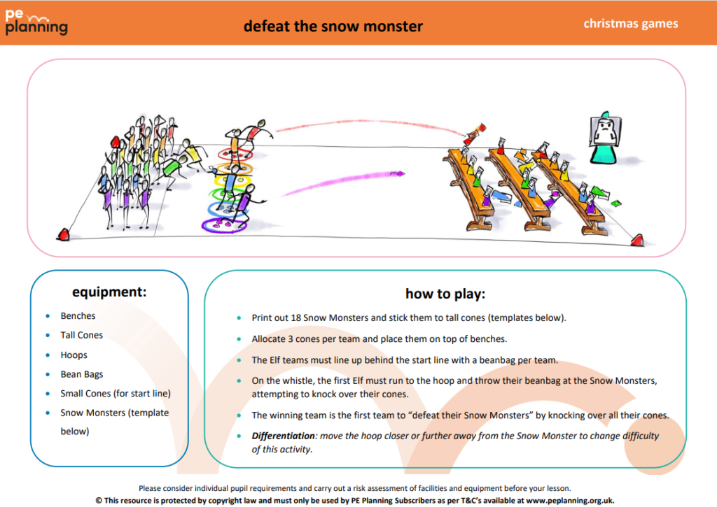snow monster pe plans